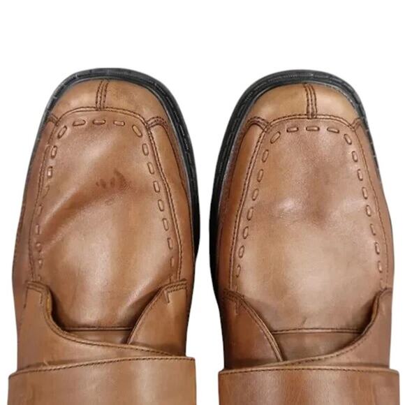 Dr Comfort Shoes Mens 8.5 Dress Leather Frank Diabetic Comfort Adjustable Strap main image 11